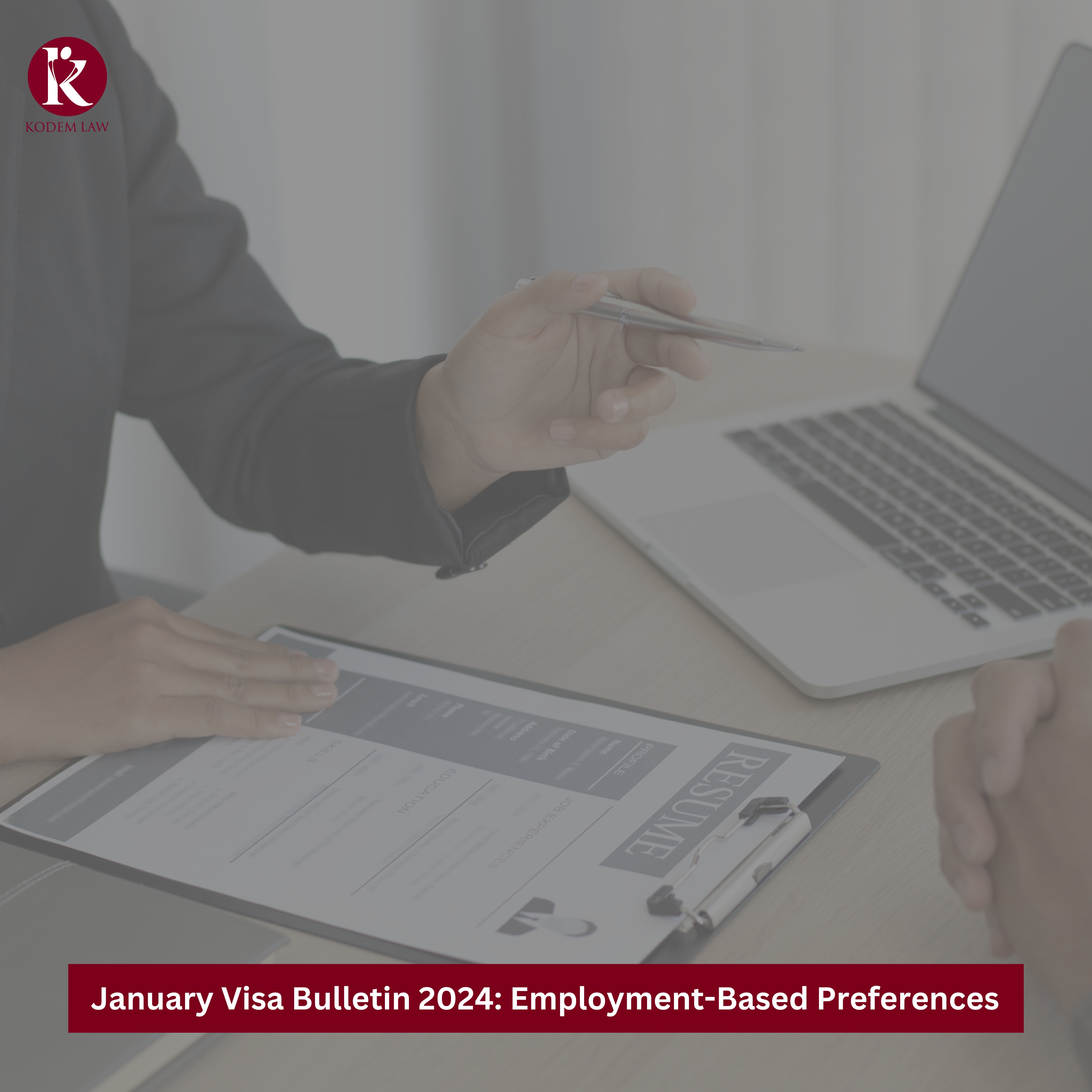 January Visa Bulletin 2024 Employment-Based Preferences