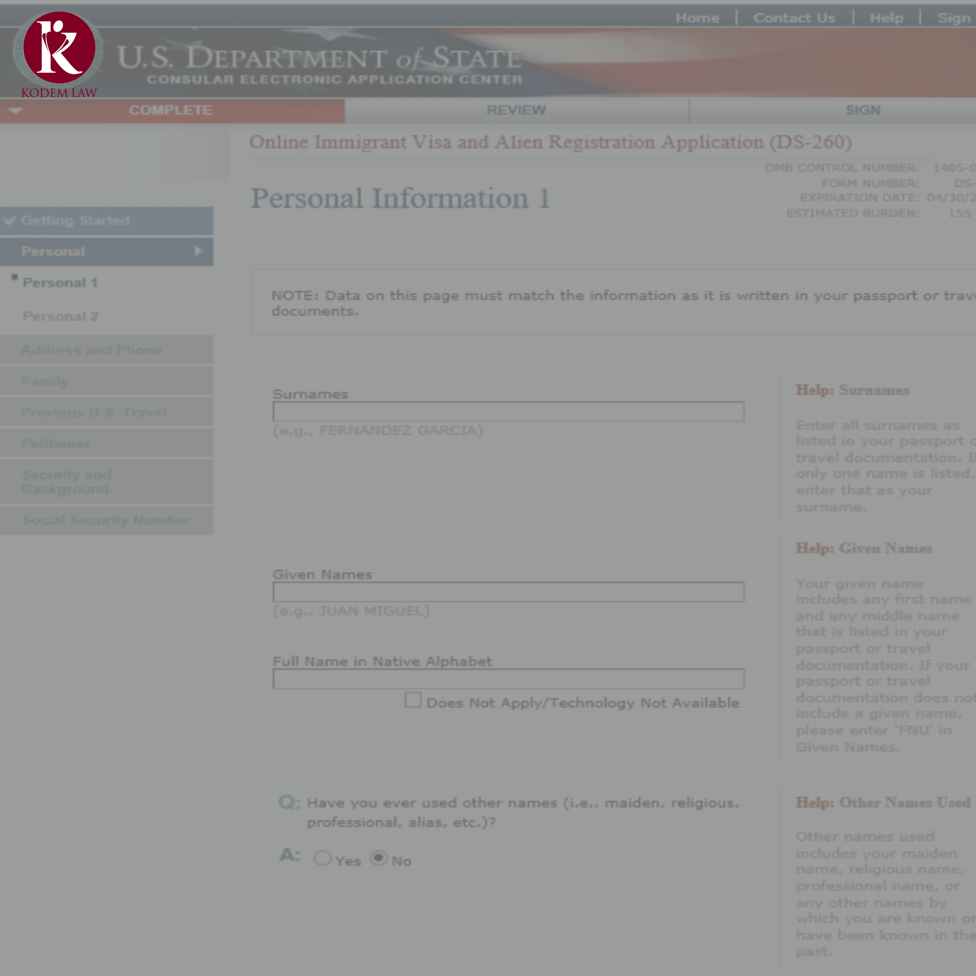 DS-260 Form Your Ultimate Guide to U.S. Immigrant Visa Applications